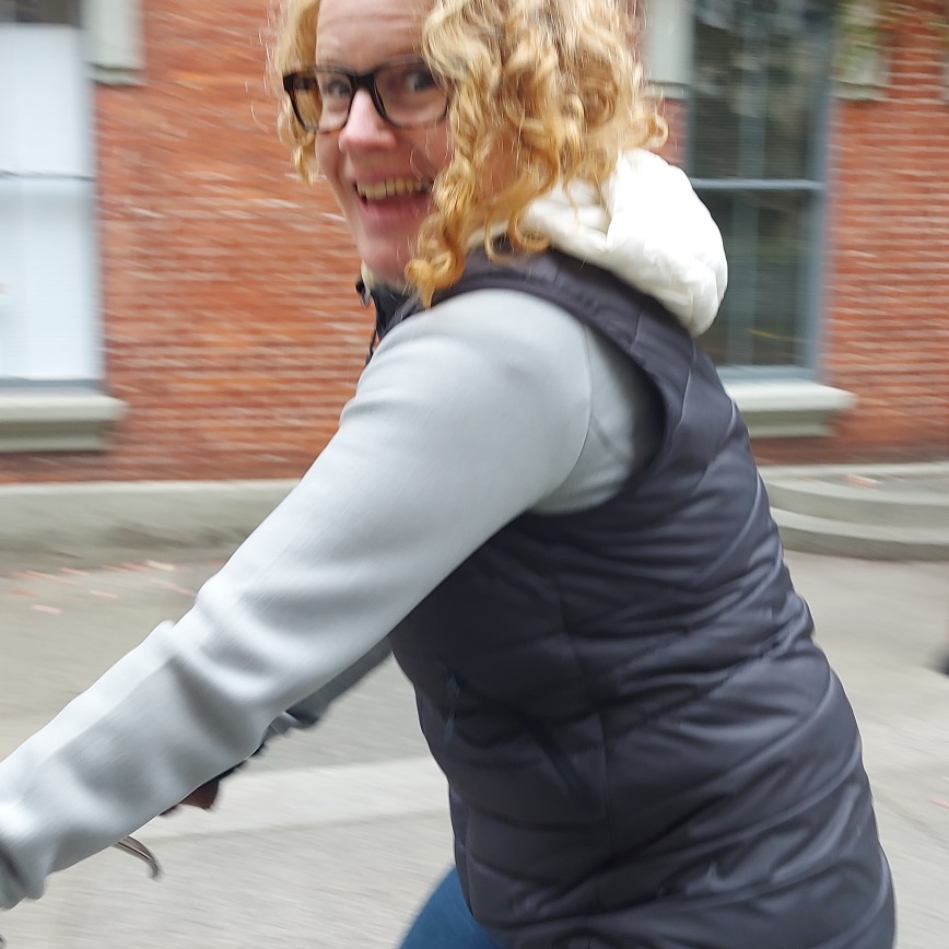 Katy On Bike