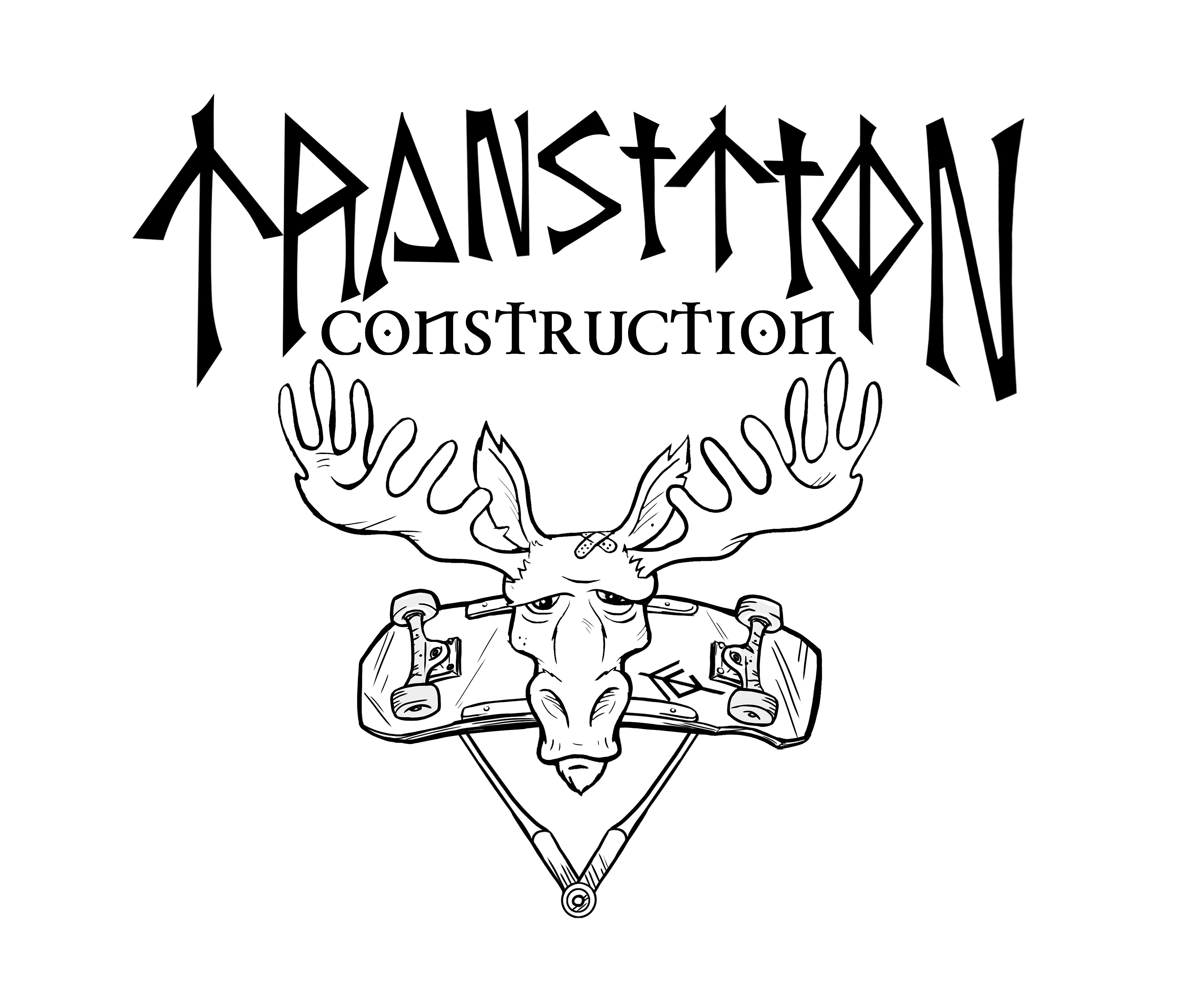 Transition Construction Moose Logo