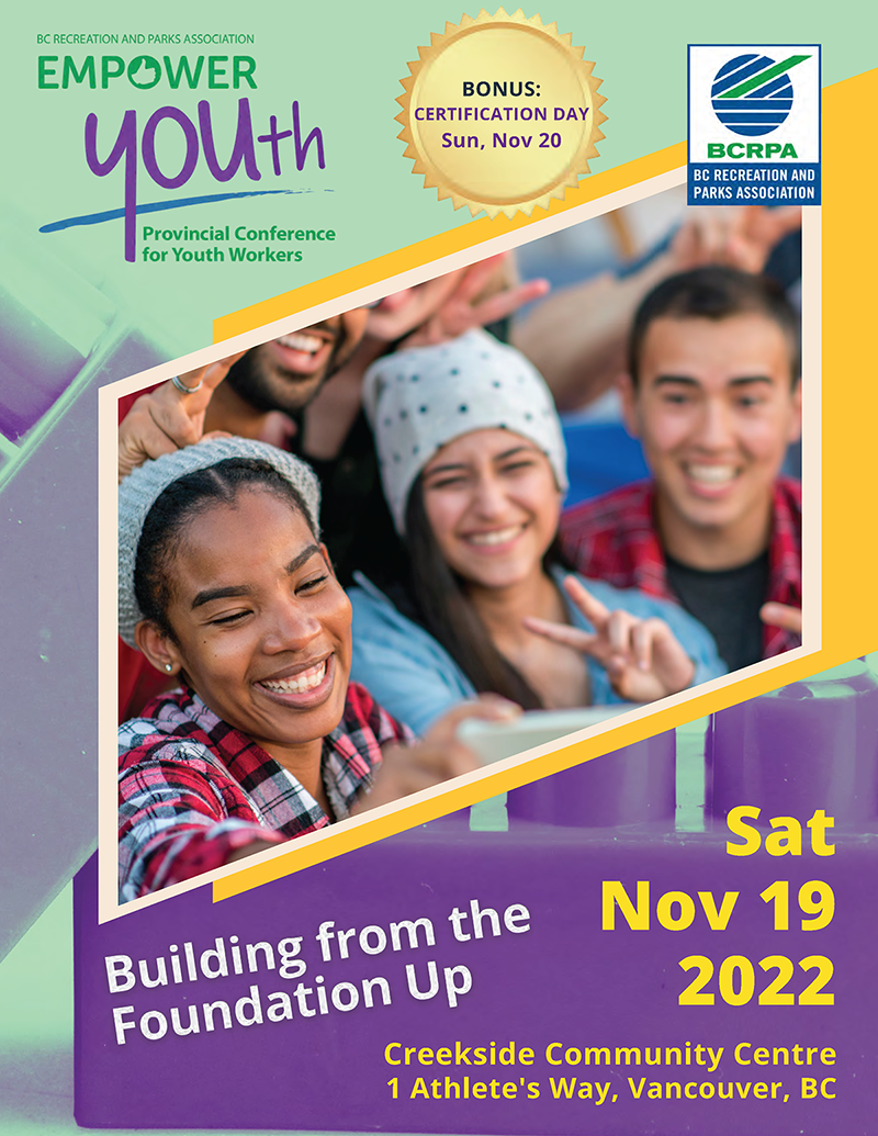 BC Recreation and Parks Association Conferences Empower YOUth